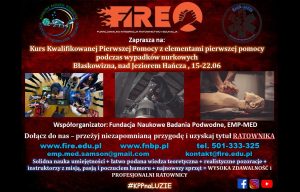 Kurs Kwalifikowanej Pierwszej pomocy z EMP-MED oraz FIRE​